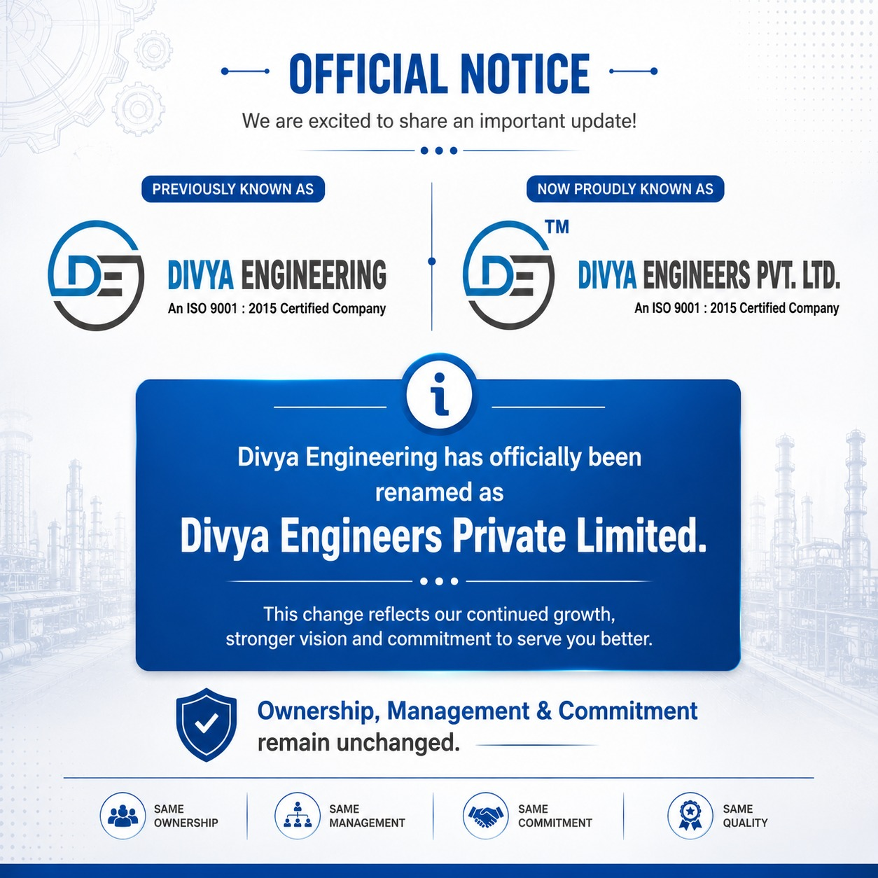 Official Notice